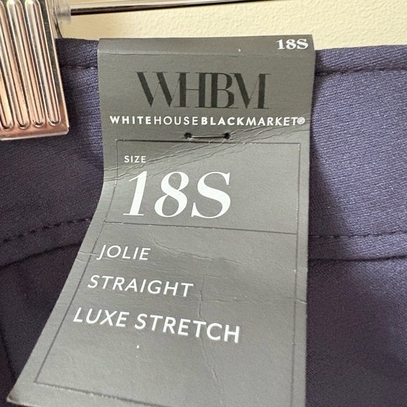 NWT WHBM® Jolie Button Straight Luxe Stretch Pant​ - Picture 11 of 14